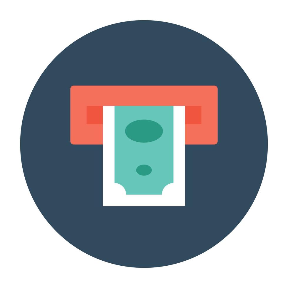 Atm Withdrawal Concepts vector