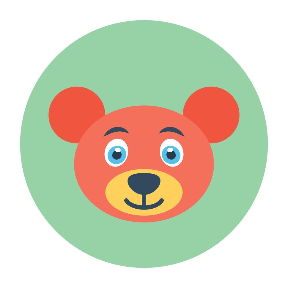 Trendy Bear Concepts vector