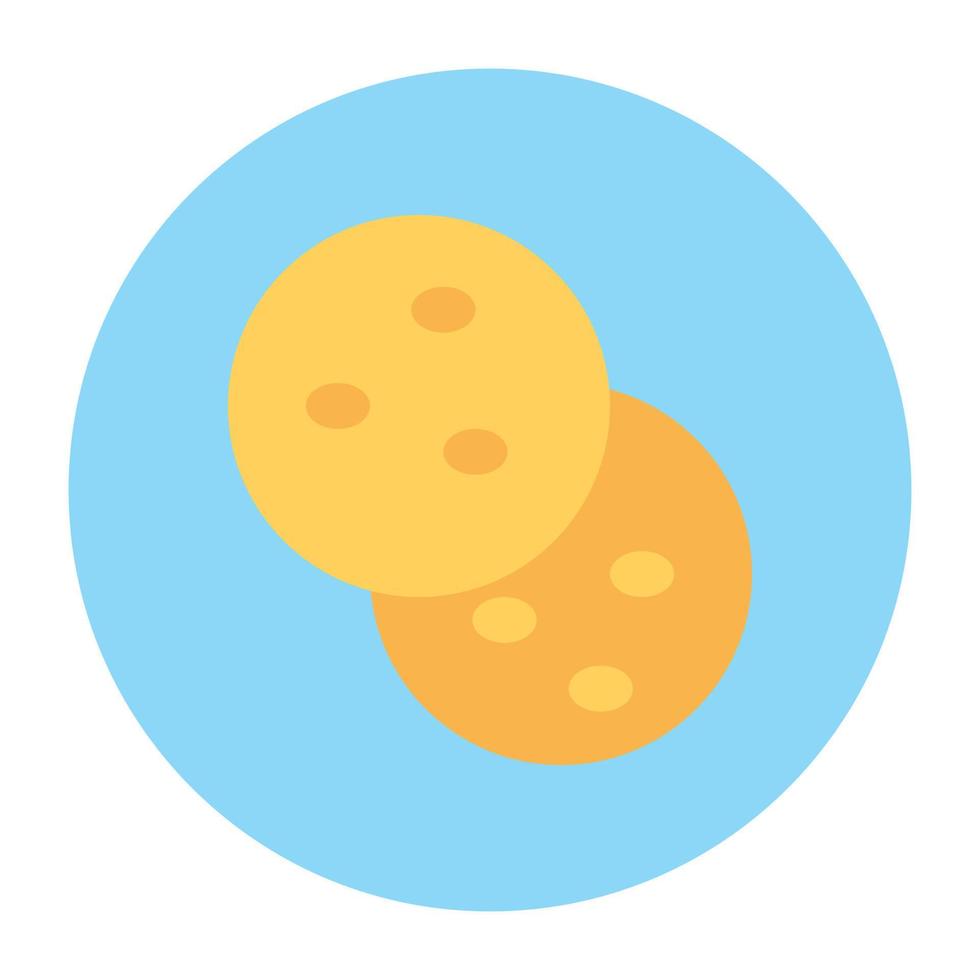 Trendy Biscuit Concepts vector