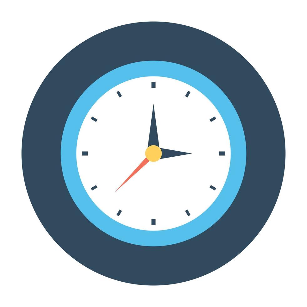 Trendy Clock Concepts vector