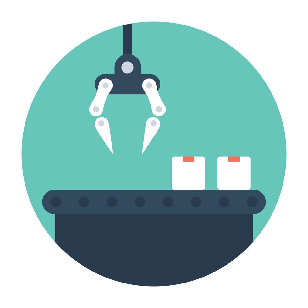 Conveyor Belt Concepts vector