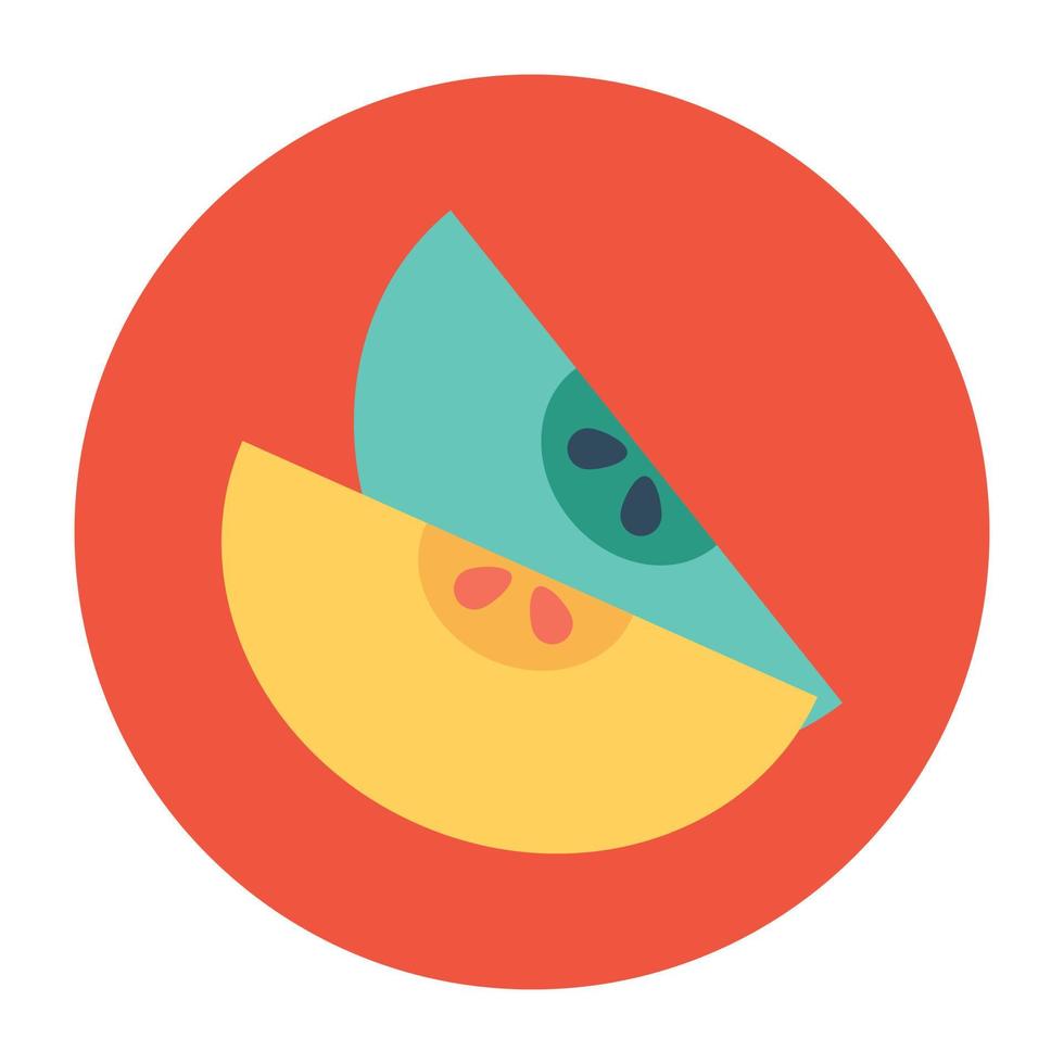 Melon Slice Concepts vector