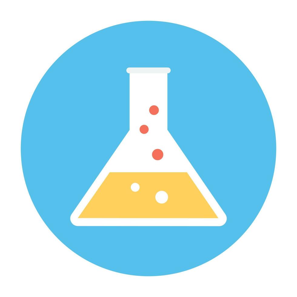 Conical Flask Concepts vector