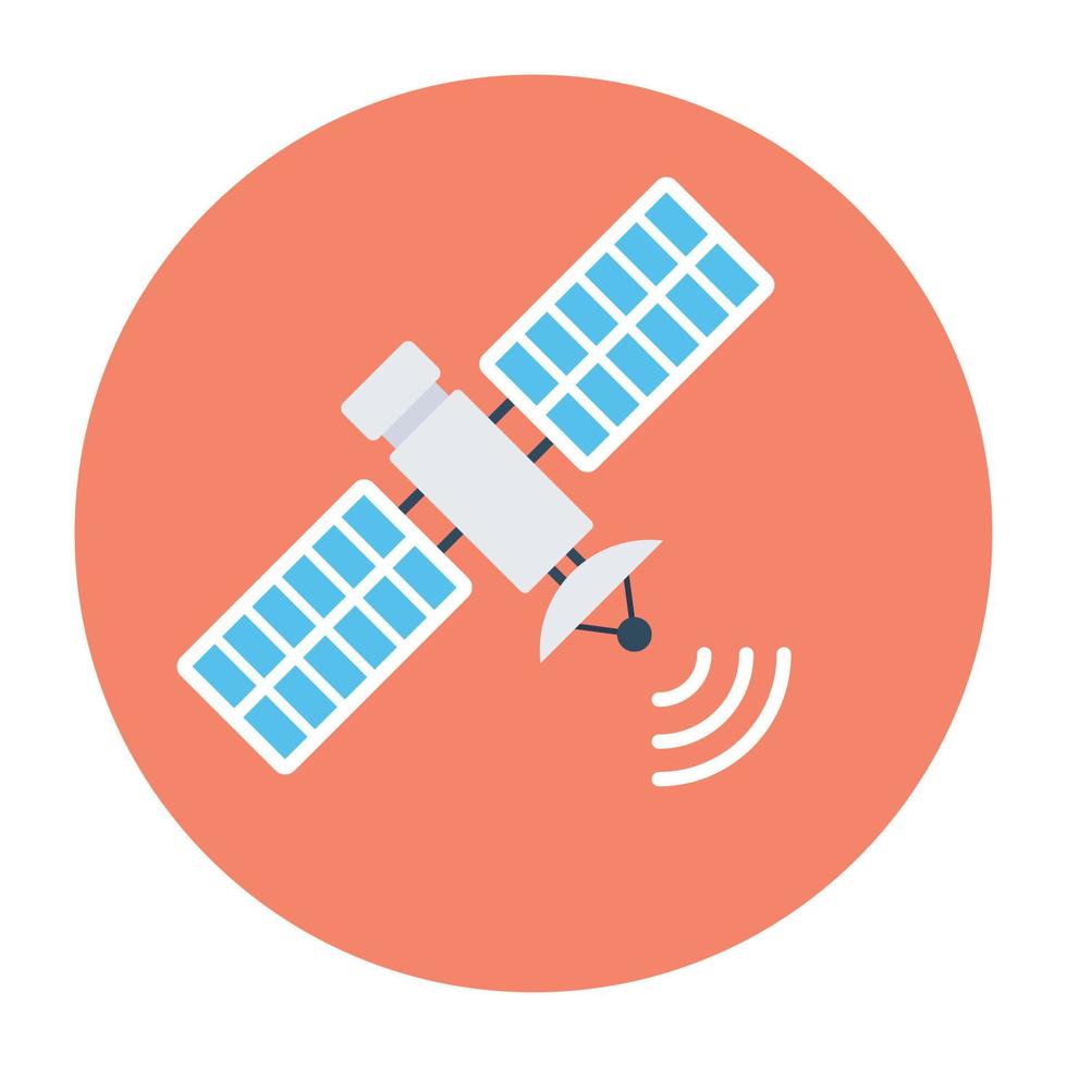 Trendy Satellite Concepts vector