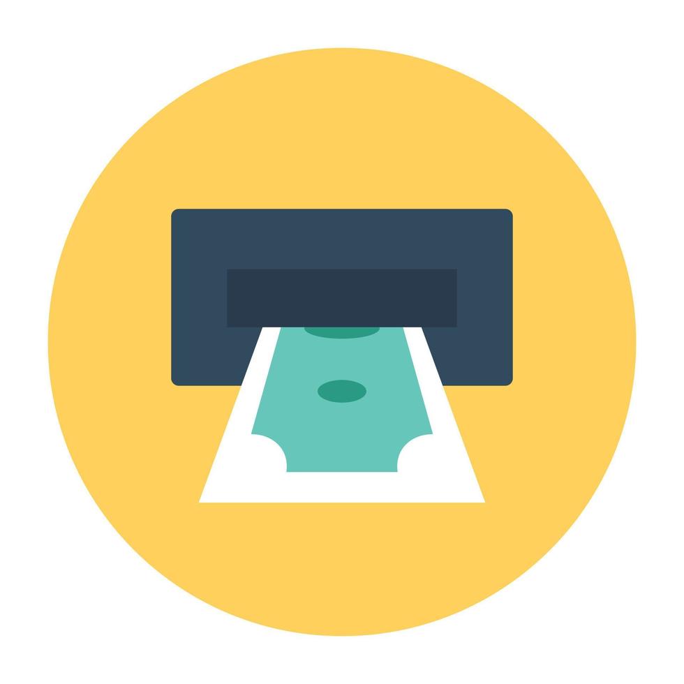 Atm Withdrawal Concepts vector