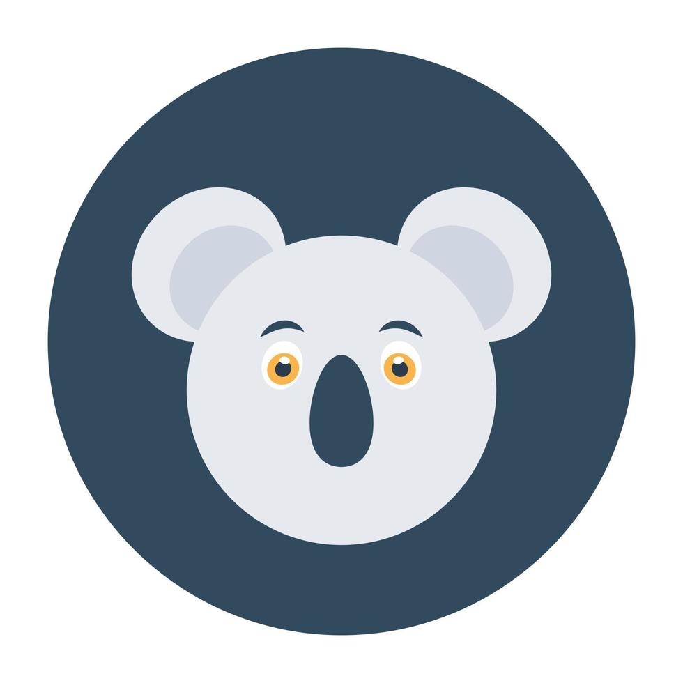 Trendy Koala Concepts vector