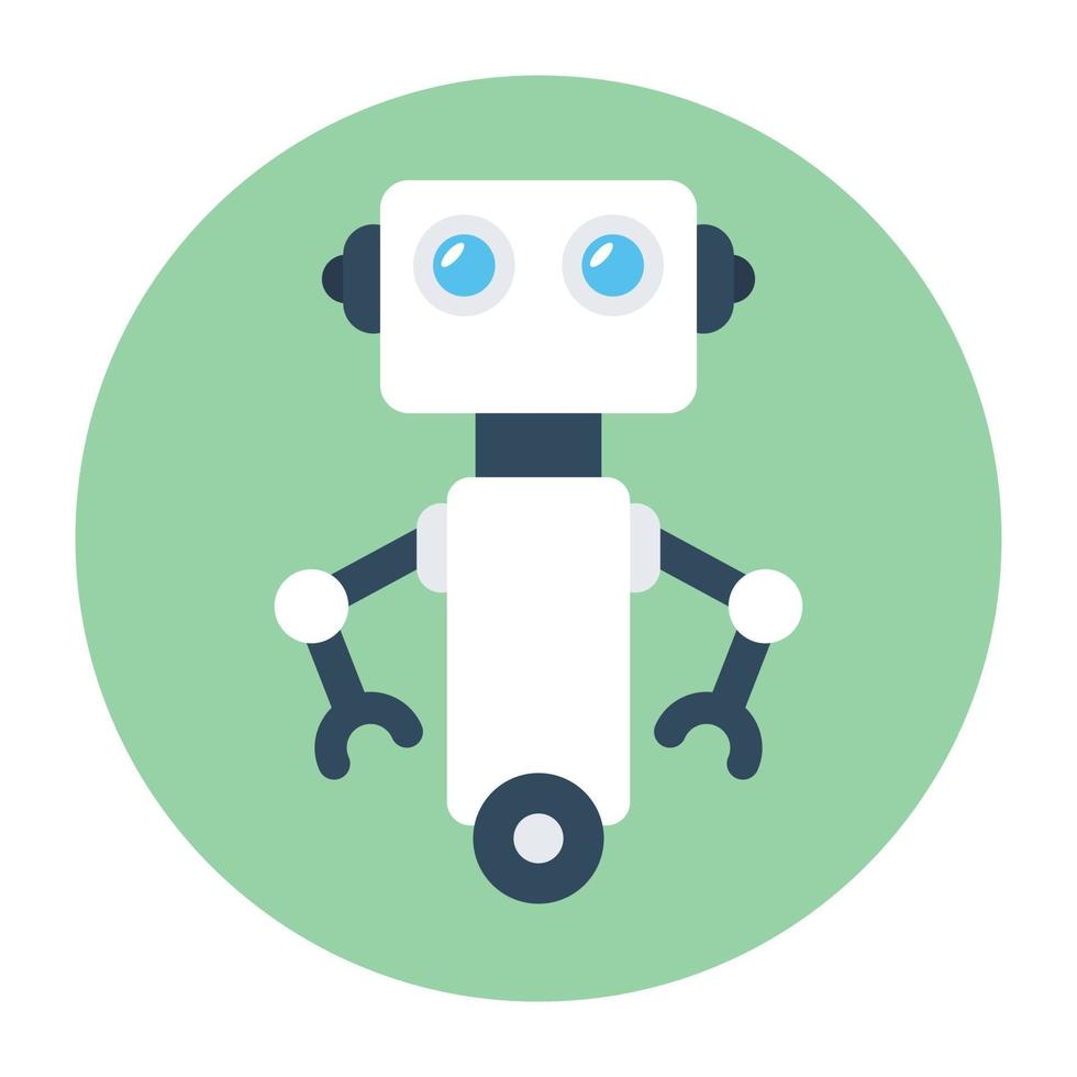 Mini Robot Concepts vector