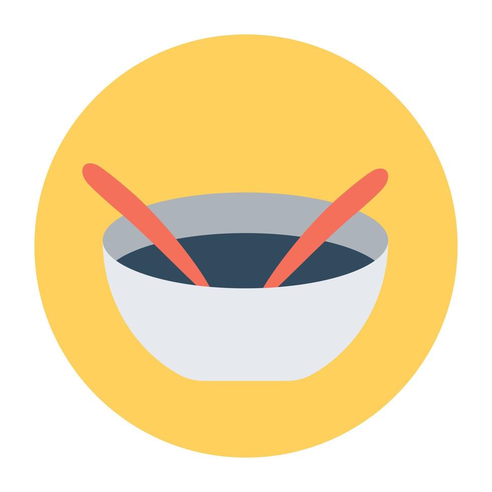 Trendy Soup Concepts vector