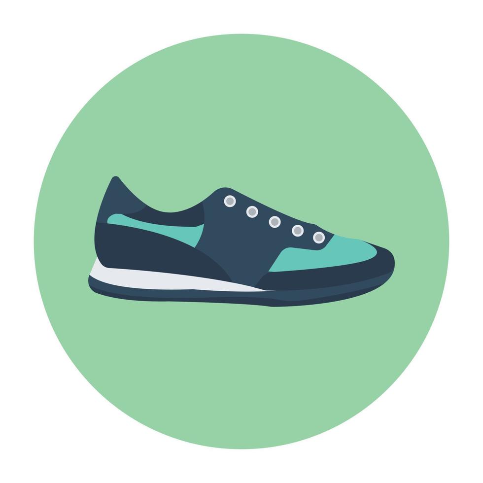 conceptos de zapatillas de deporte de moda vector