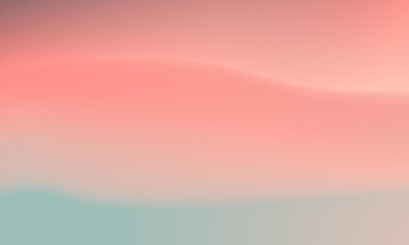 Beautiful pink and green color gradient background vector