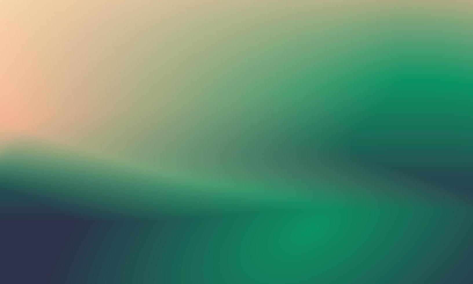 Beautiful green color gradient background vector