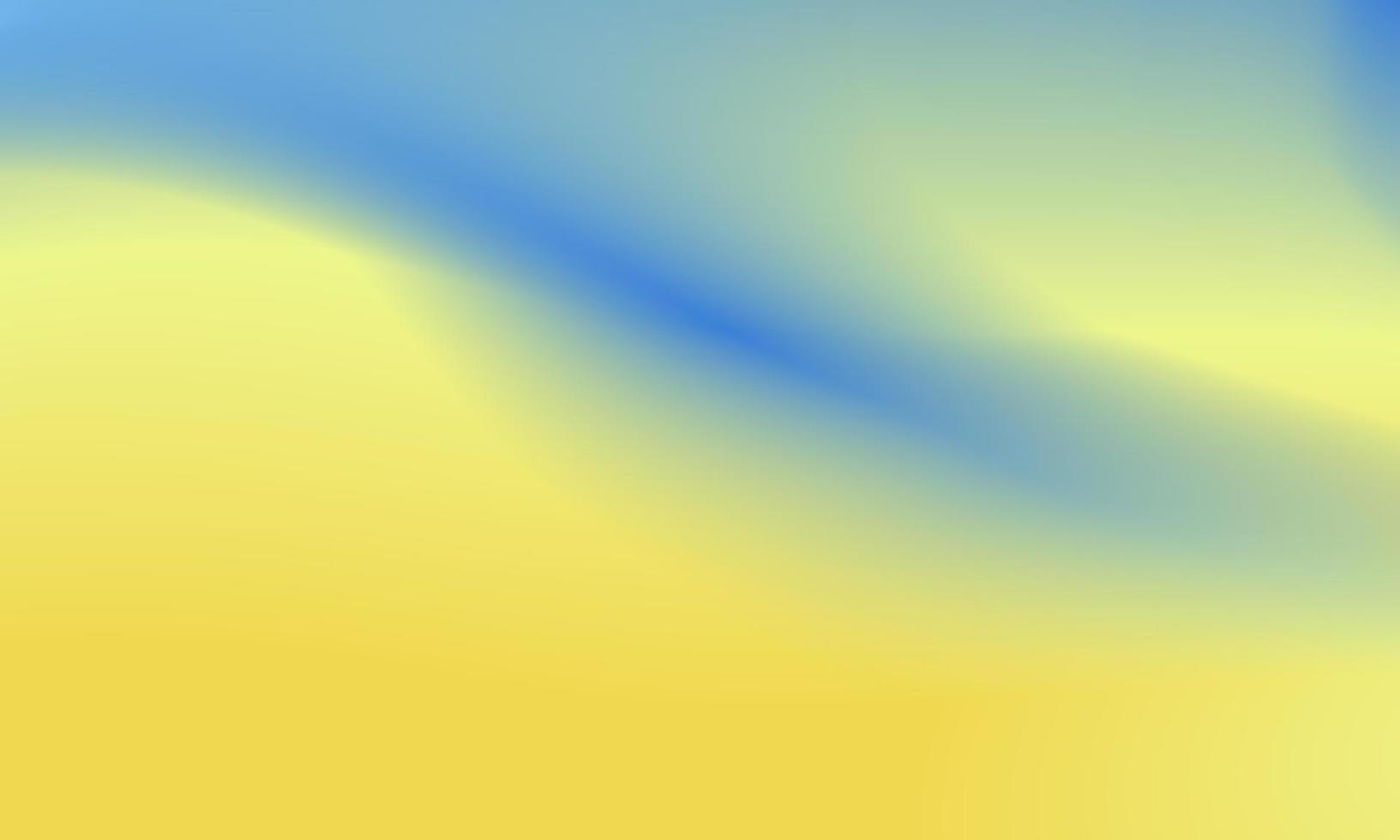 hermoso fondo degradado de color azul y amarillo vector