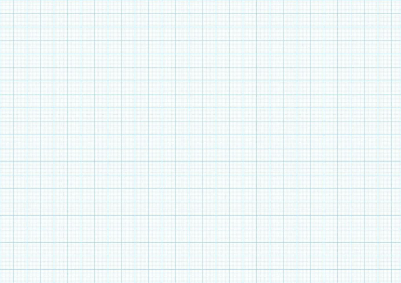 Graph paper millimeter grid. Blue pattern for drawings, engineering, projects, architects. Background for education, training, universities, colleges and schools. vector