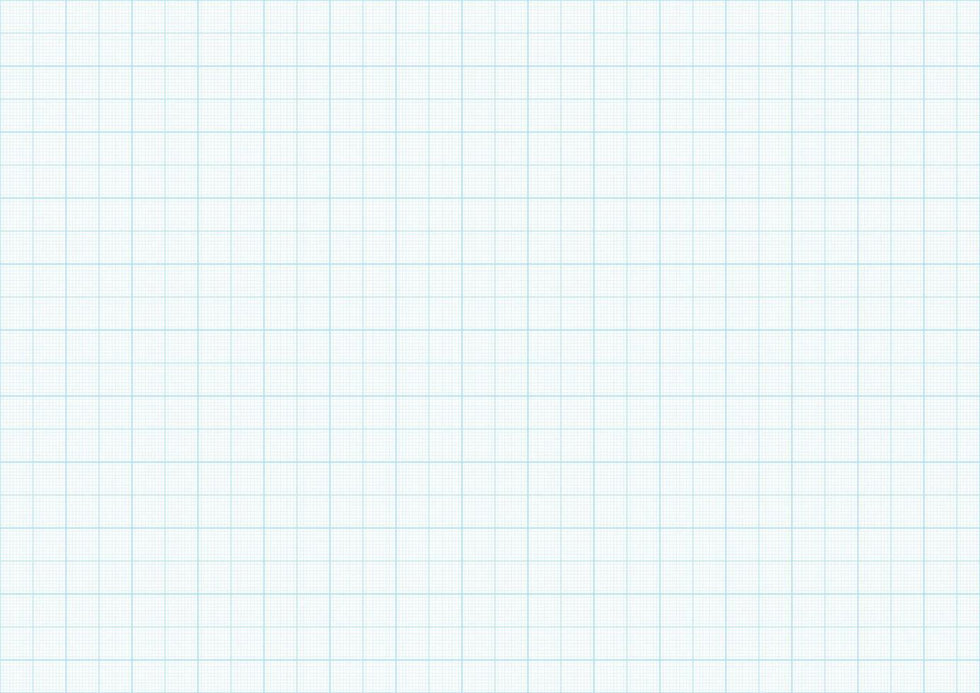 Graph paper millimeter grid. Blue pattern for drawings, engineering, projects, architects. Background for education, training, universities, colleges and schools. vector