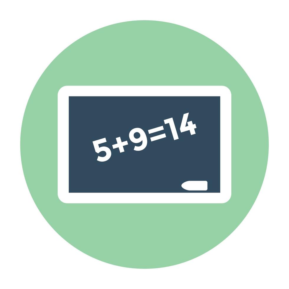 Math Sum Concepts vector