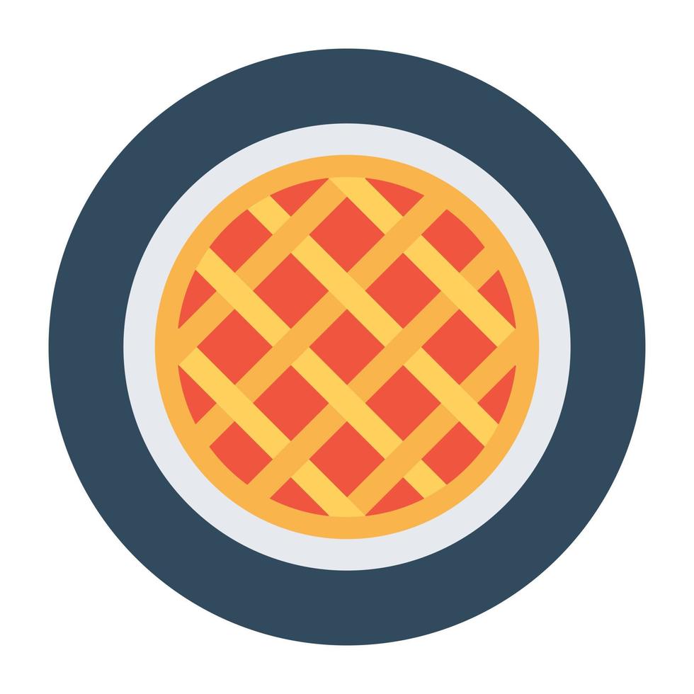 Trendy Pie Concepts vector