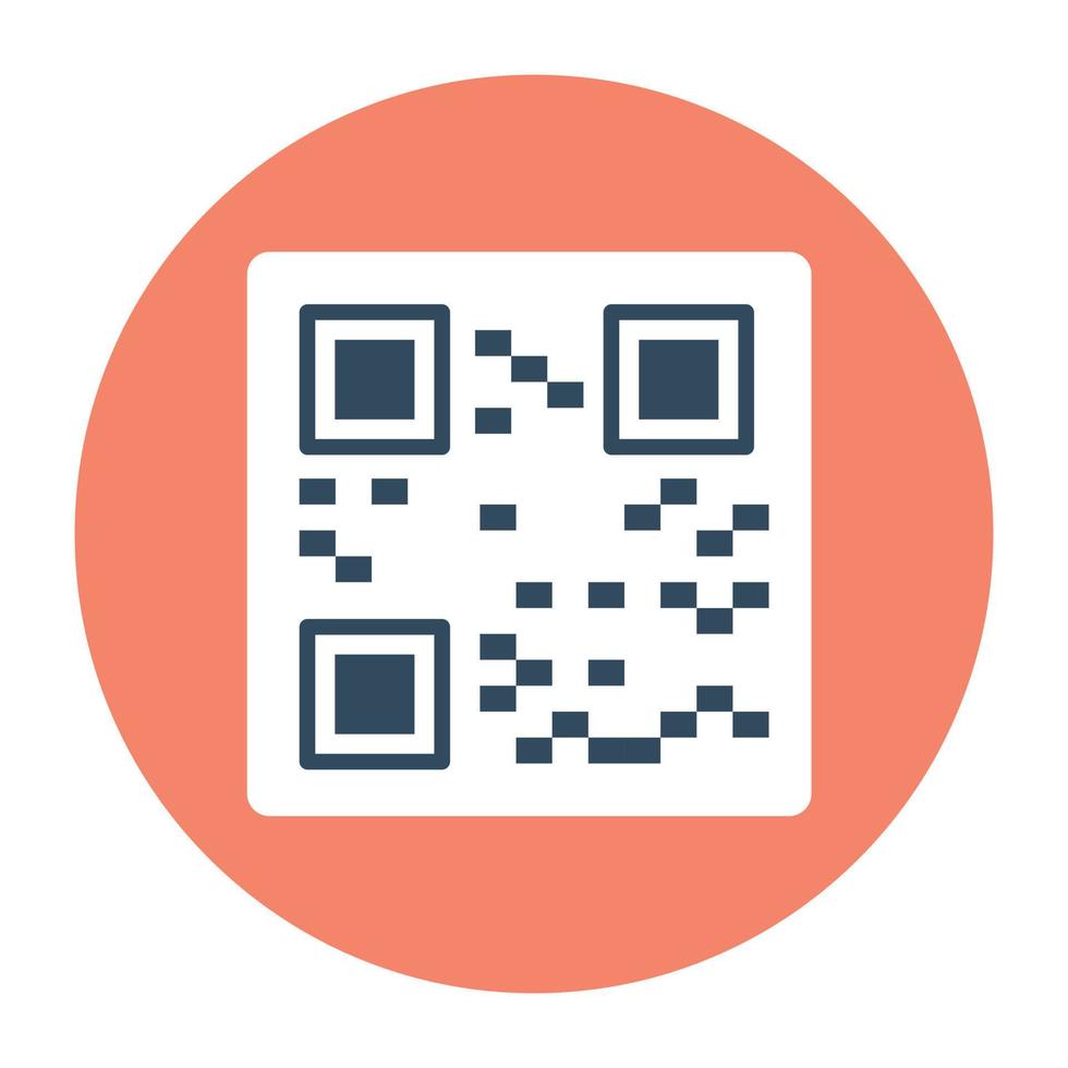 código qr de moda vector