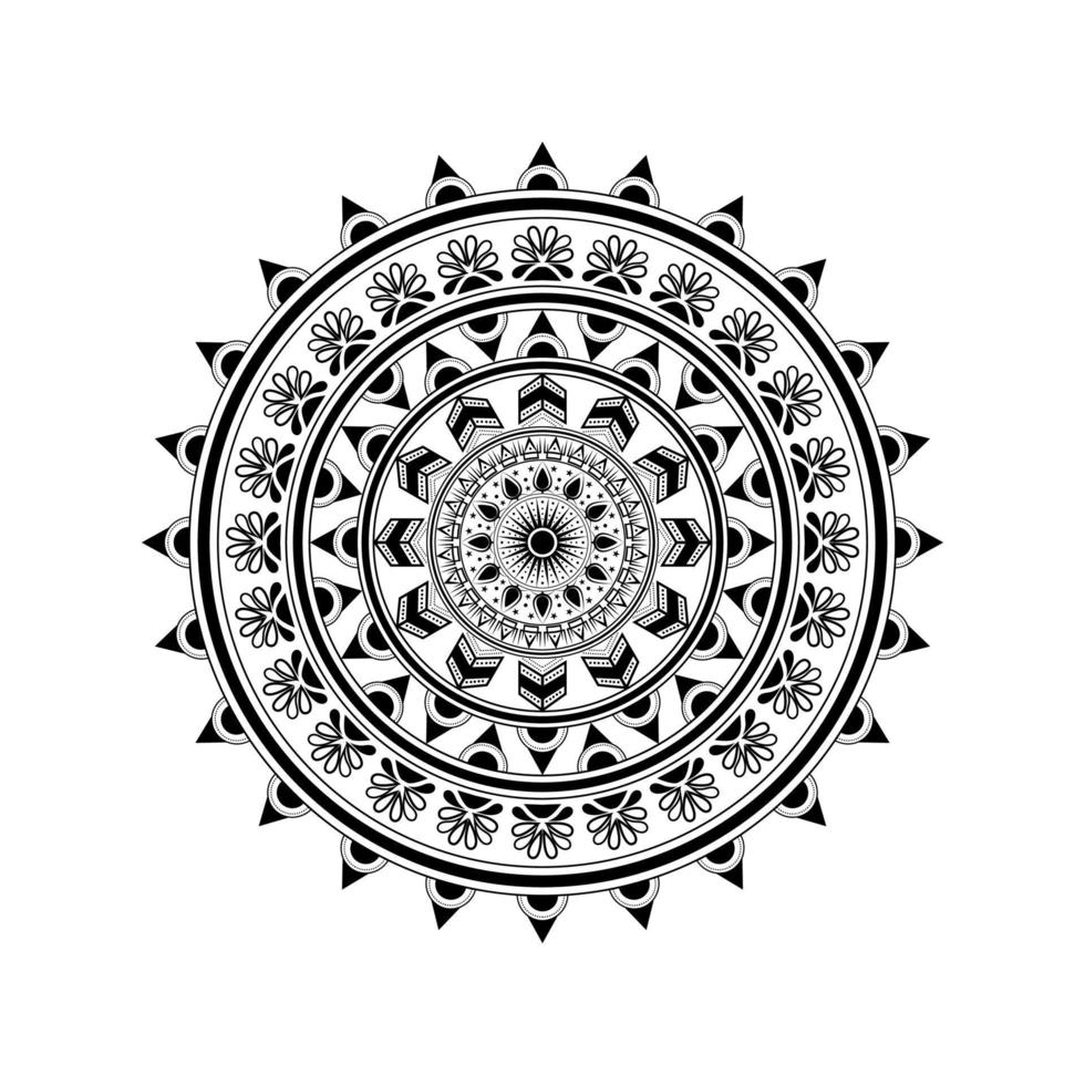 Flower Mandala. Vintage decorative elements. Oriental pattern, vector illustration. Islam, Arabic, Indian, moroccan,spain, turkish, pakistan, chinese, mystic, ottoman motifs.