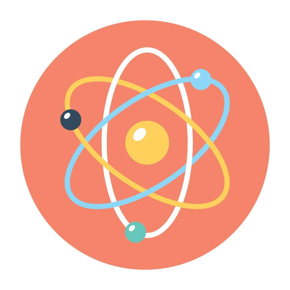 Trendy Atom Concepts vector