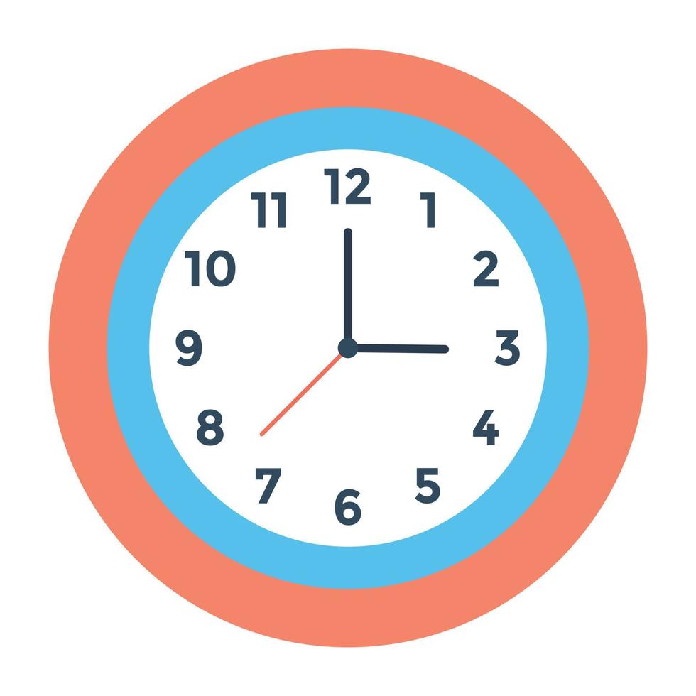 Trendy Clock Concepts vector