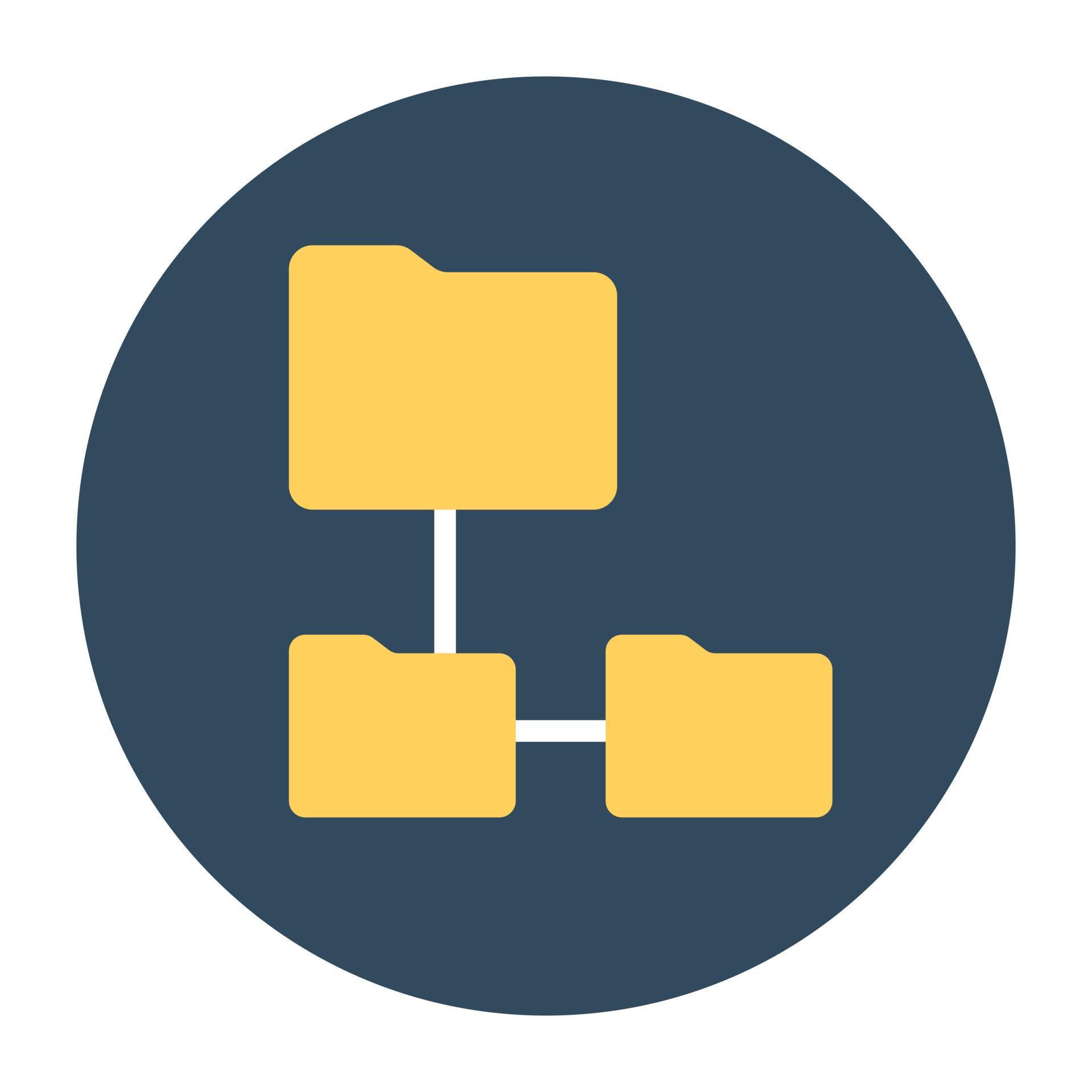 Folder Hierarchy Concepts 5852077 Vector Art at Vecteezy