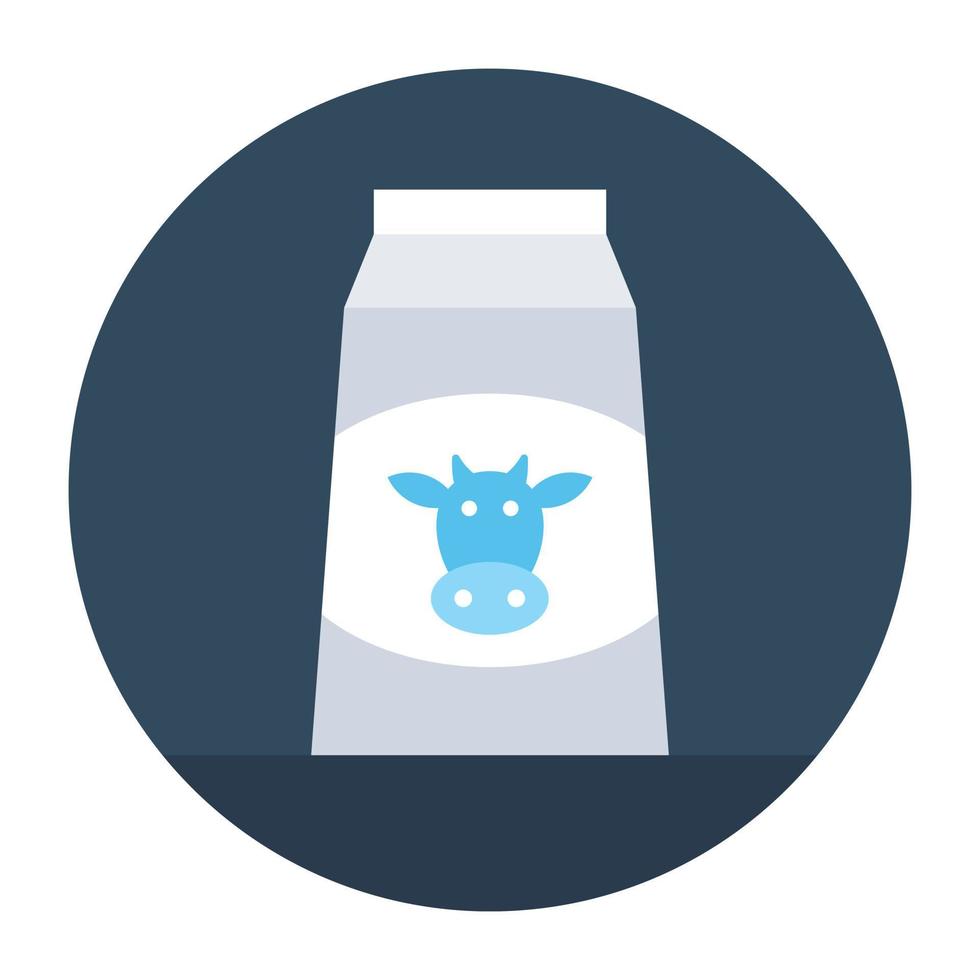 Cow Milk Concepts vector