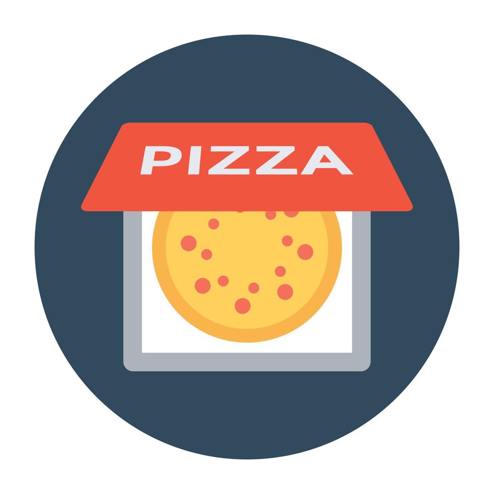 Pizza Box Concepts vector