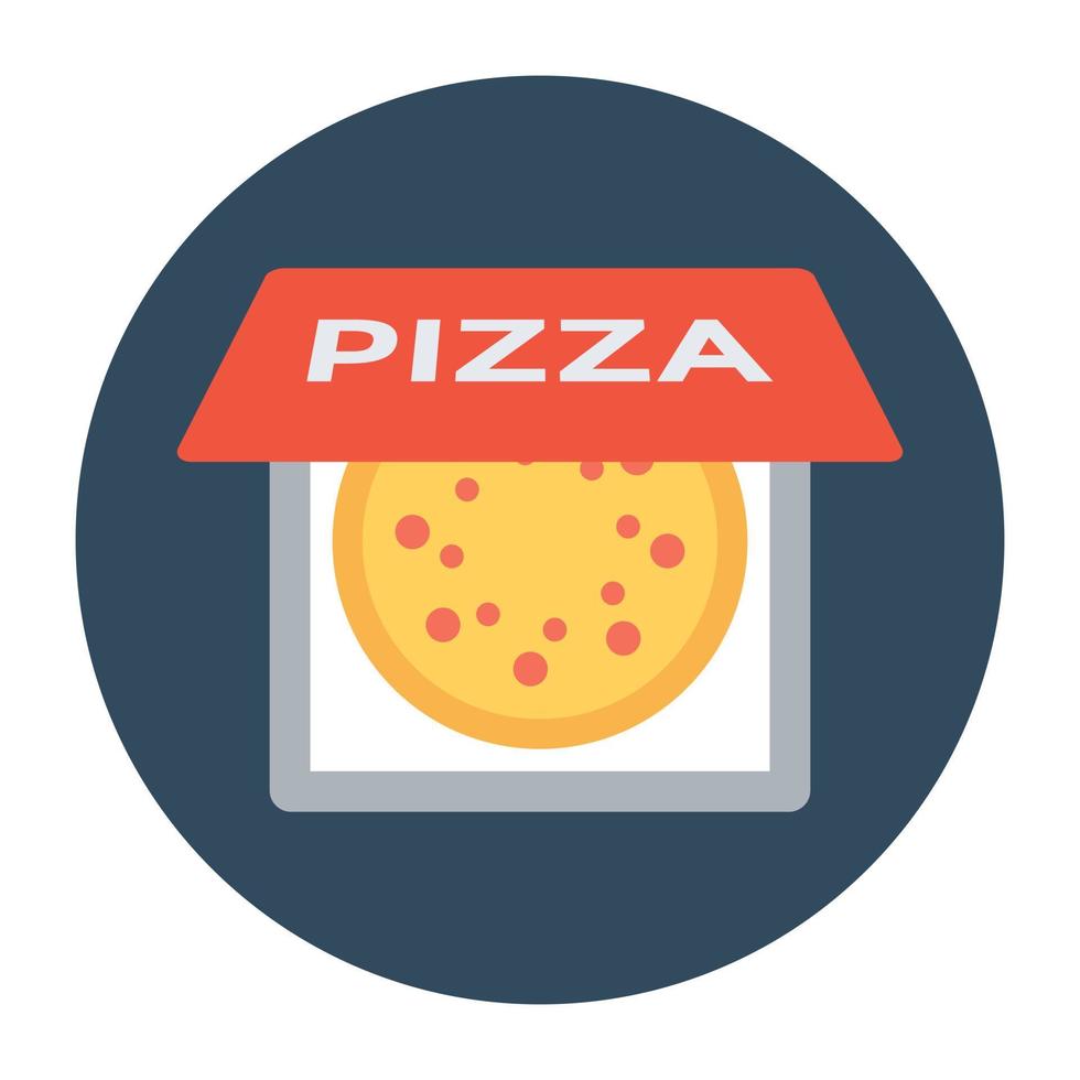 Pizza Box Concepts vector