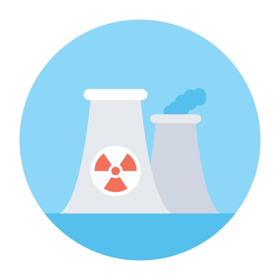 Nuclear Plant Concepts vector