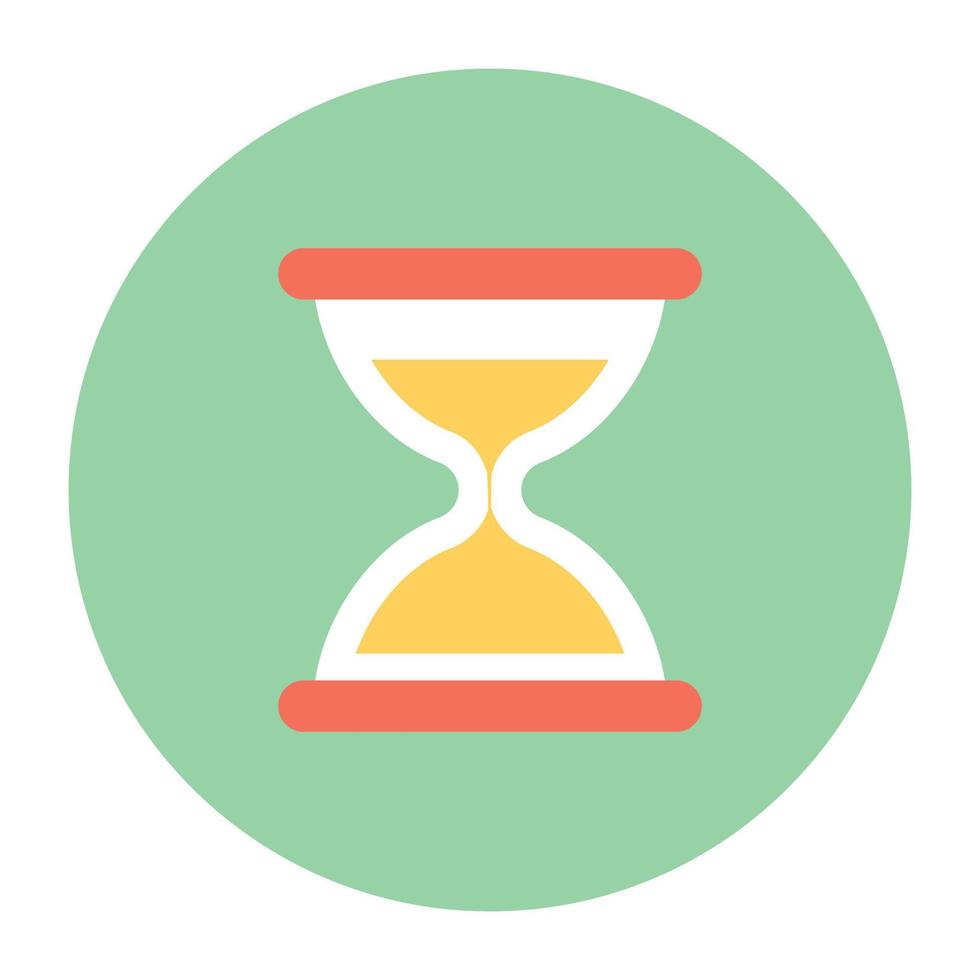 Trendy Hourglass Concepts vector