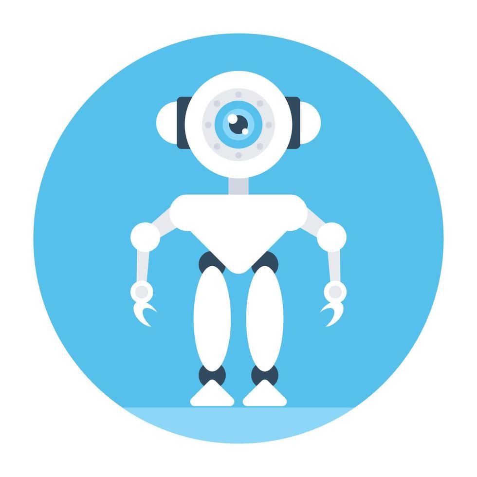 Game Robot Concepts vector