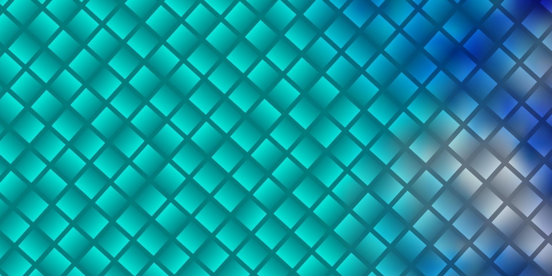 patrón de vector rosa claro, azul en estilo cuadrado.