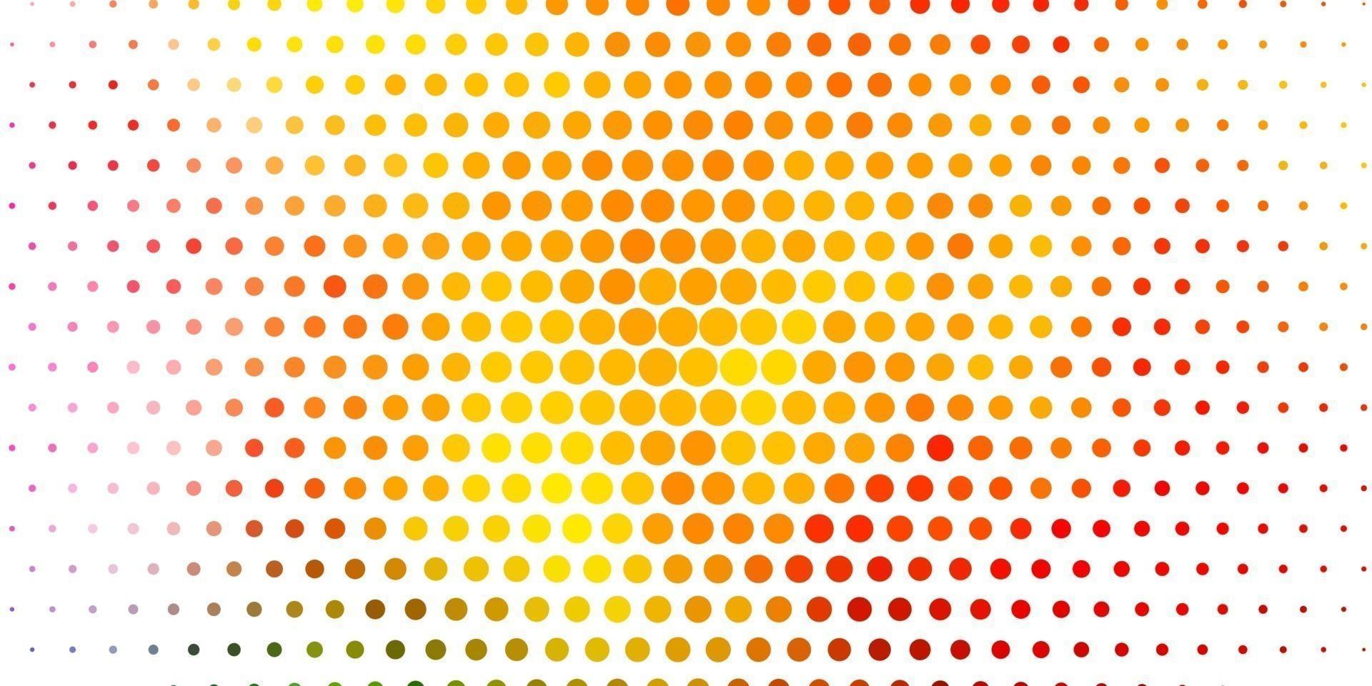 Light Multicolor vector pattern with spheres.