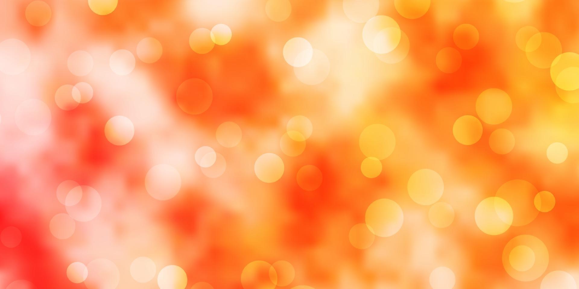 Light Orange vector layout with circle shapes.