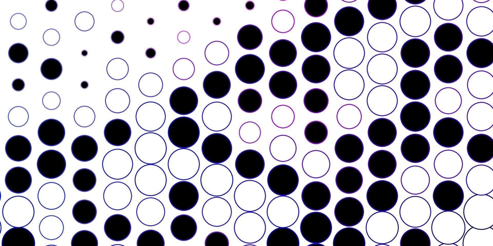 Dark Pink, Blue vector texture with disks.