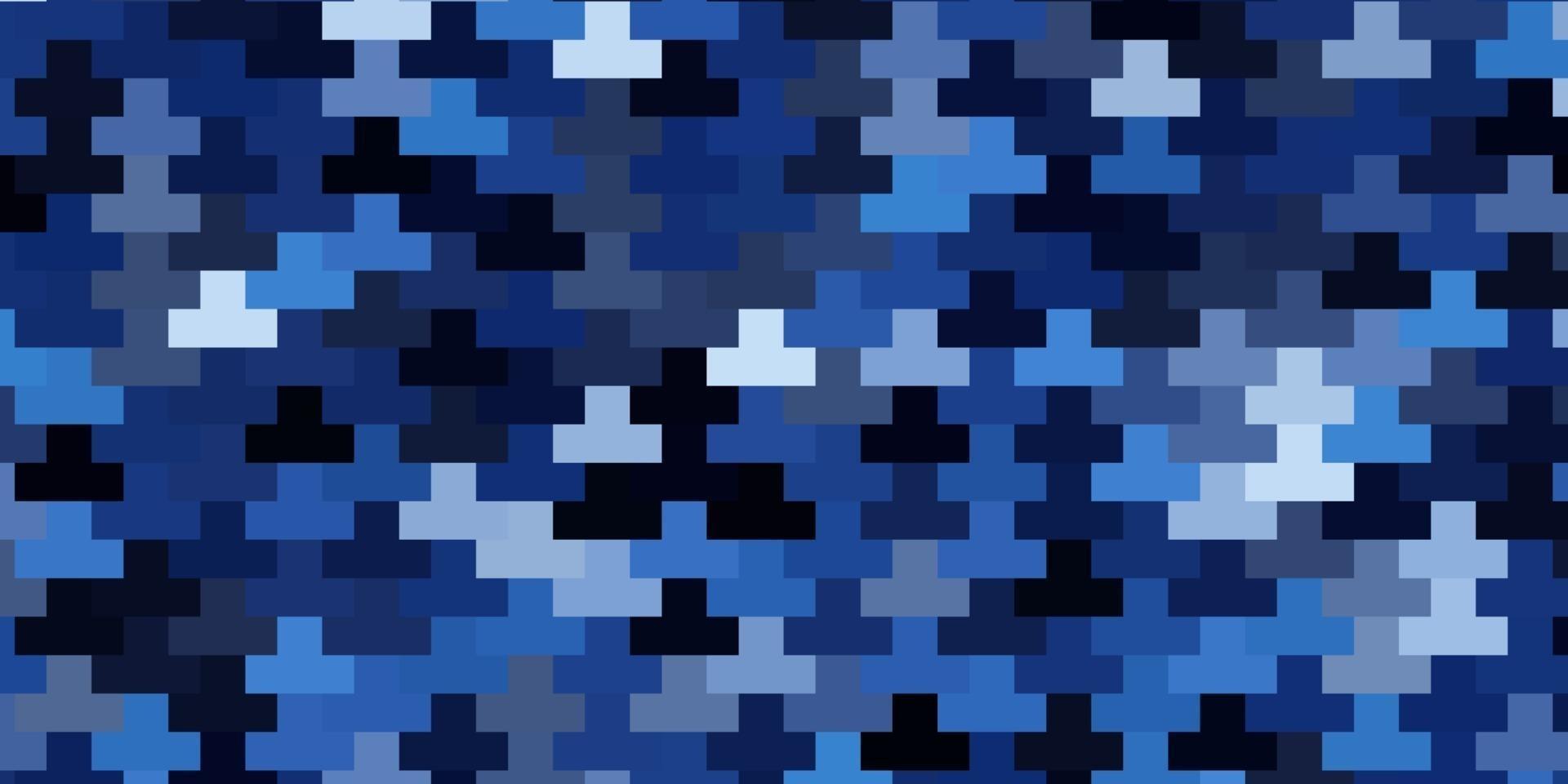 Dark BLUE vector texture in rectangular style.