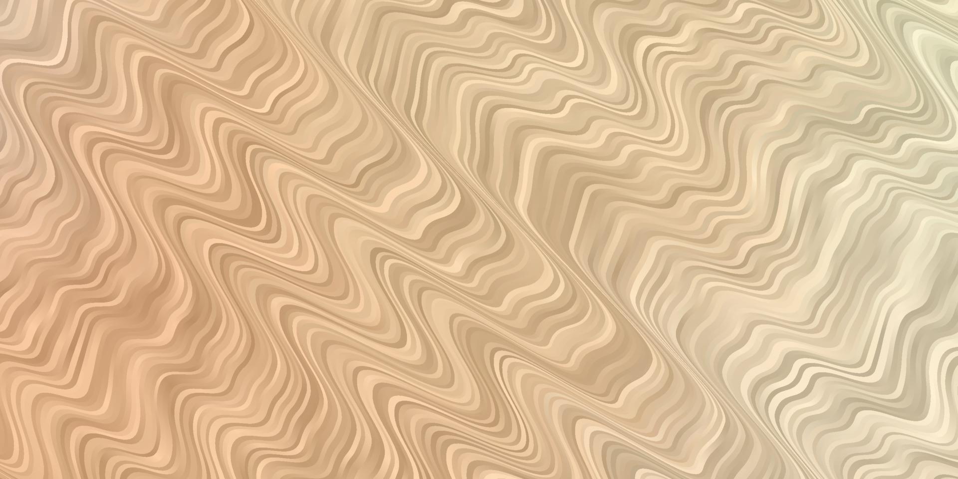 textura de vector naranja claro con arco circular.