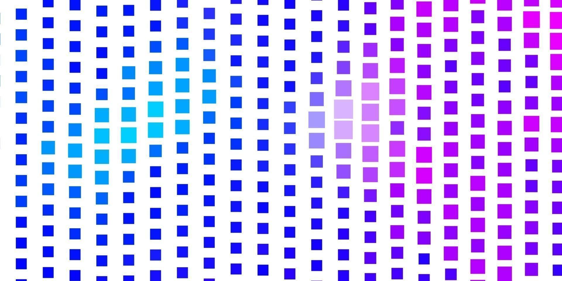 Light Pink, Blue vector pattern in square style.