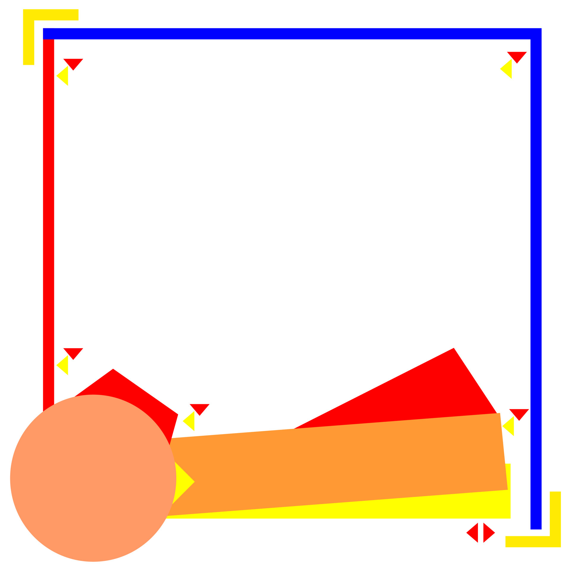 Color full photo frame for promotion template 5856150 Vector Art at Vecteezy