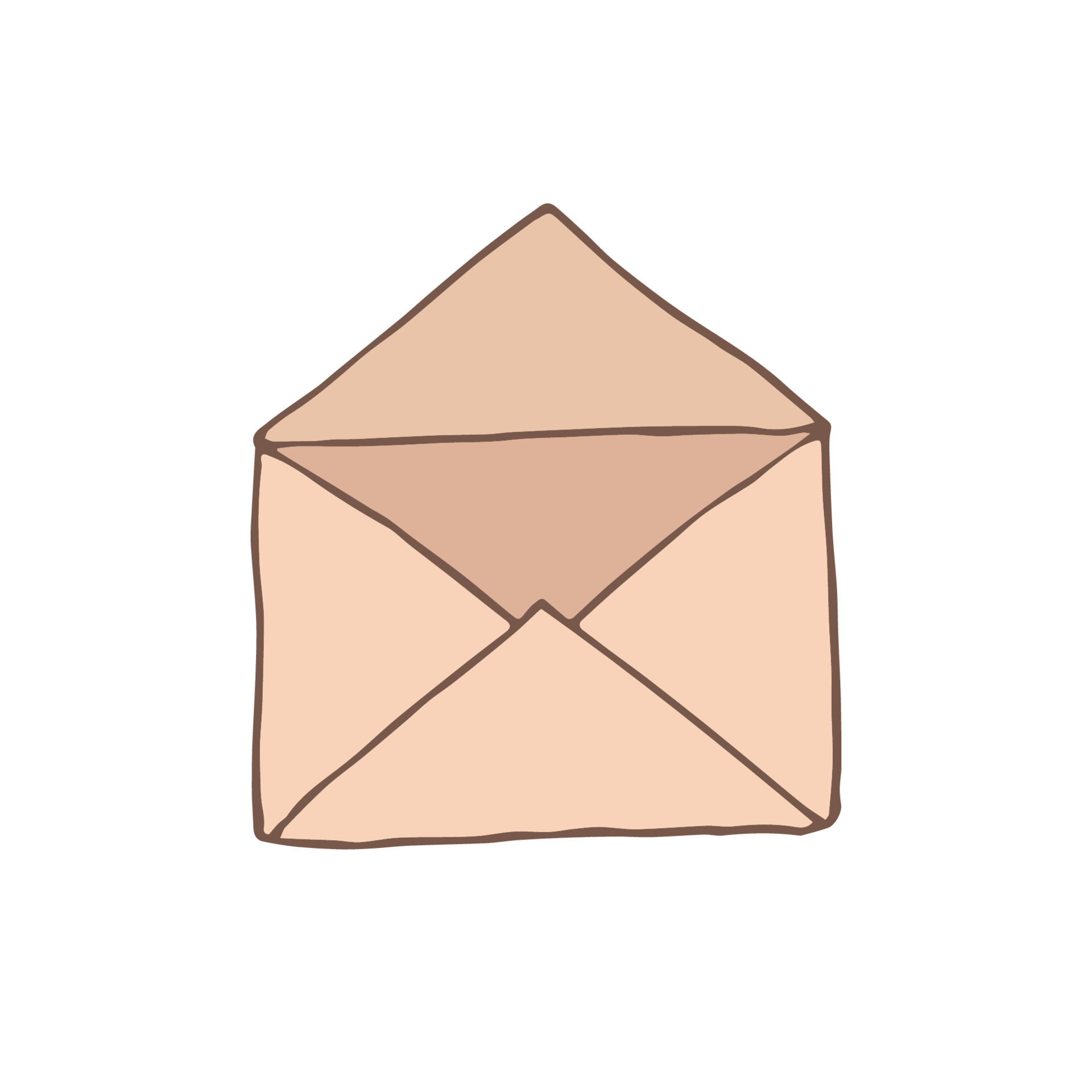 Open envelope doodle icon. Vector cartoon illustration with sketch letter 5856549 Vector Art at Vecteezy Open envelope doodle icon. Vector cartoon illustration with sketch letter 5856549 Vector Art at Vecteezy