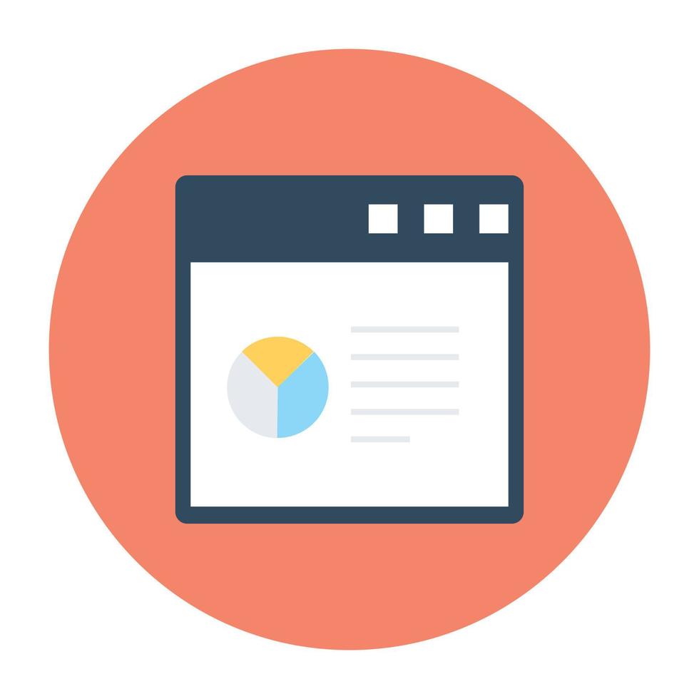 Seo Graph Concepts vector
