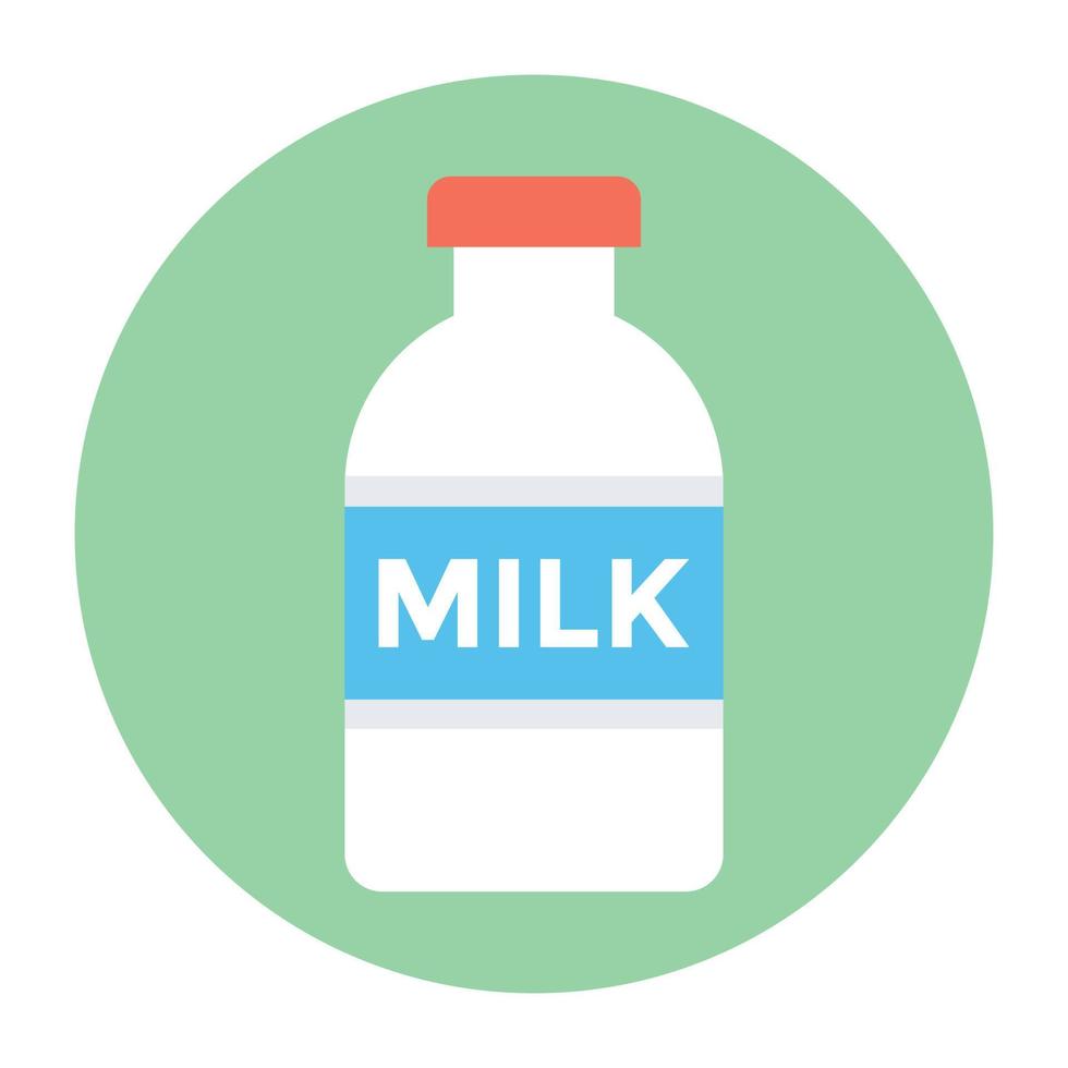 Milk Bottle Concepts vector