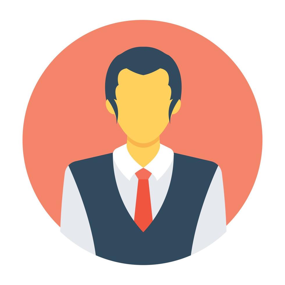 Hotel Manager Concepts vector