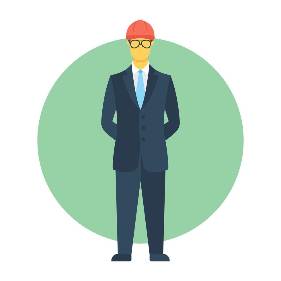 Trendy Engineer Concepts vector