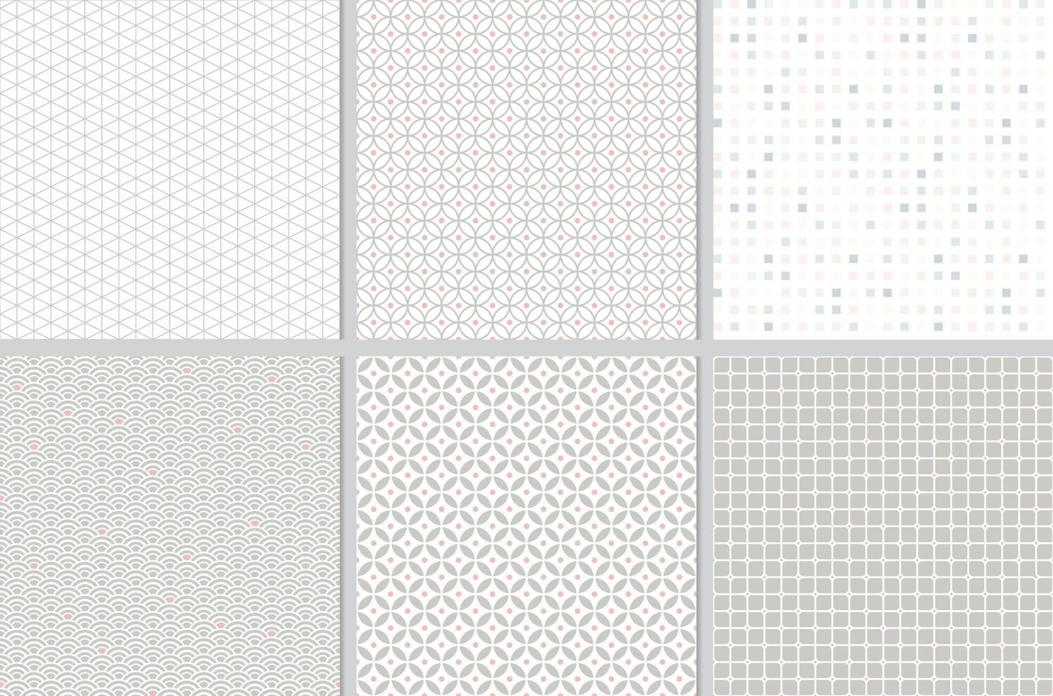 grey and pink seamless pattern eps10 vectors illustration