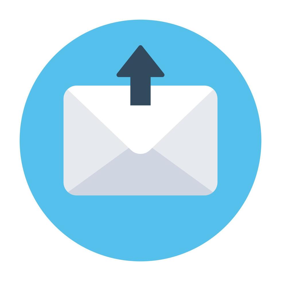 Trendy Outbox Concepts vector