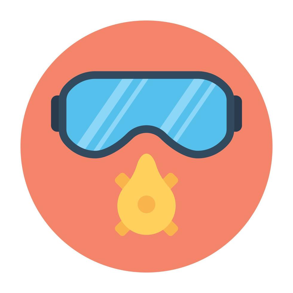 Safety Glasses Concepts vector