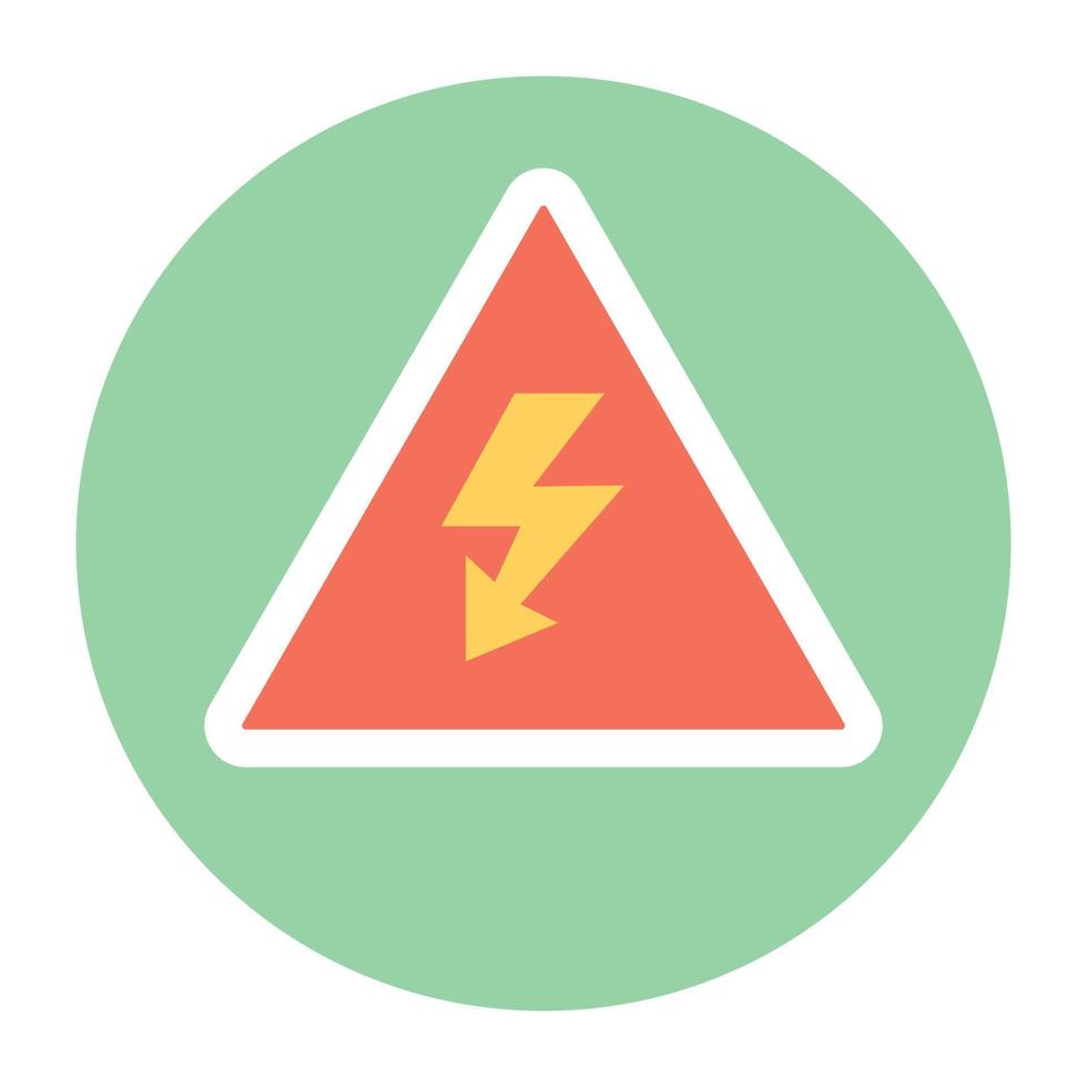 Voltage Warning Concepts 5861314 Vector Art at Vecteezy