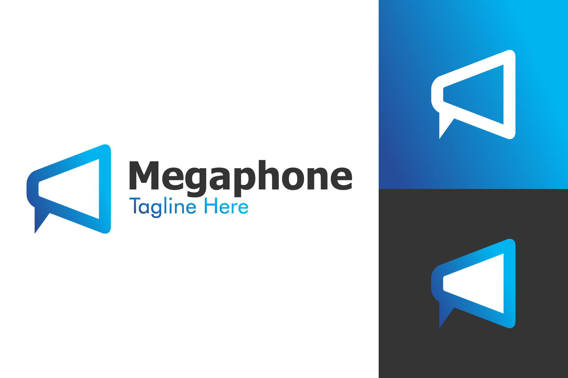 Megaphone Logo Vector Art, Icons, and Graphics for Free Download