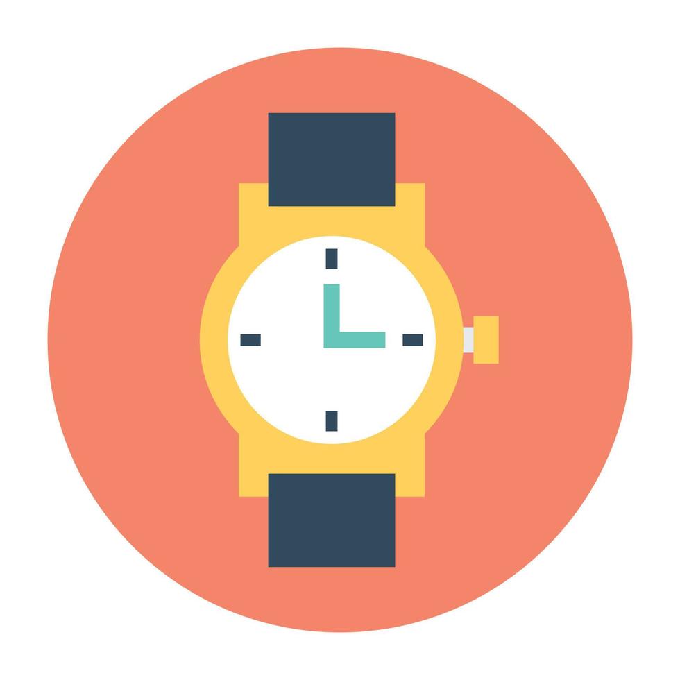 conceptos de relojes de pulsera de moda vector